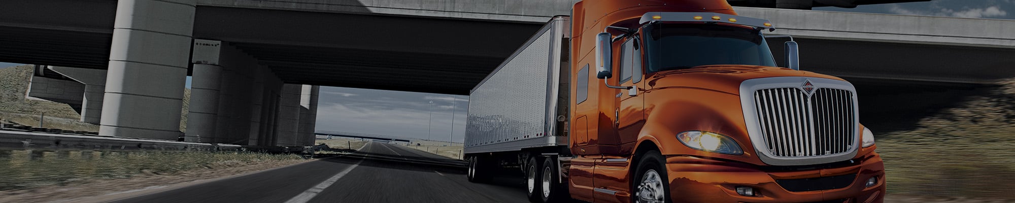 International Truck on the Interstate